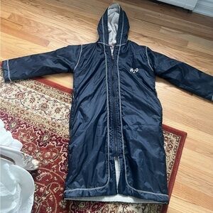 Fleece-Lined Swim Parka Youth 100% Egyptian cotton.
